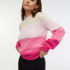 Orsay Beige-pink women's striped sweater - Women