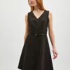Orsay Black Ladies Dress with Belt - Women