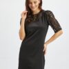Orsay Black Ladies Dress with Lace - Women
