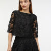 Orsay Black Ladies Lace Blouse - Women