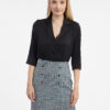 Orsay Black Ladies Patterned Dress - Women