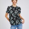 Orsay Black Women Floral Blouse - Women