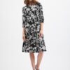 Orsay Black Women Floral Dress - Women