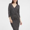 Orsay Black Women Patterned Sheath Dress - Women