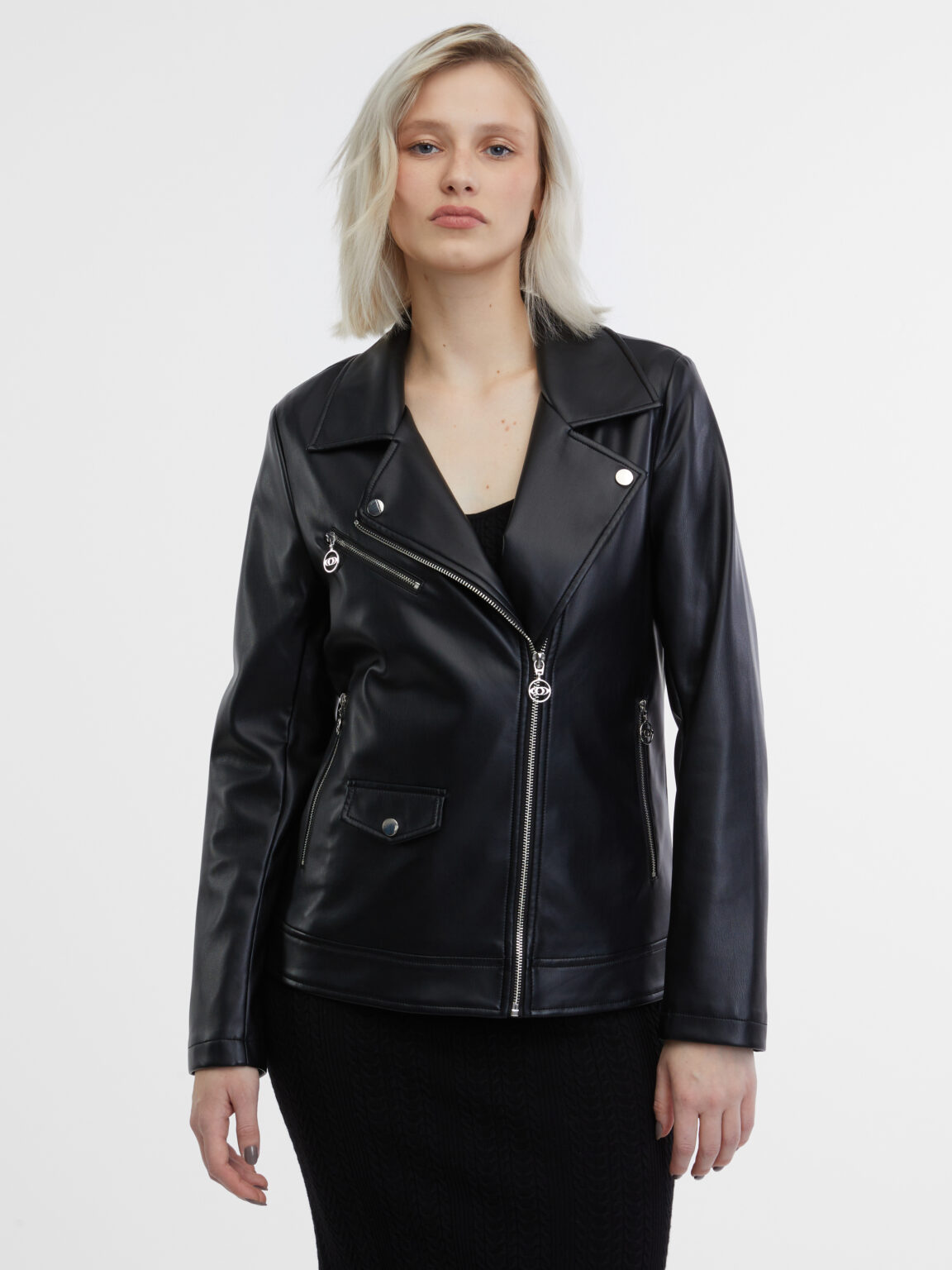 Orsay Black Women's Faux Leather Jacket - Women