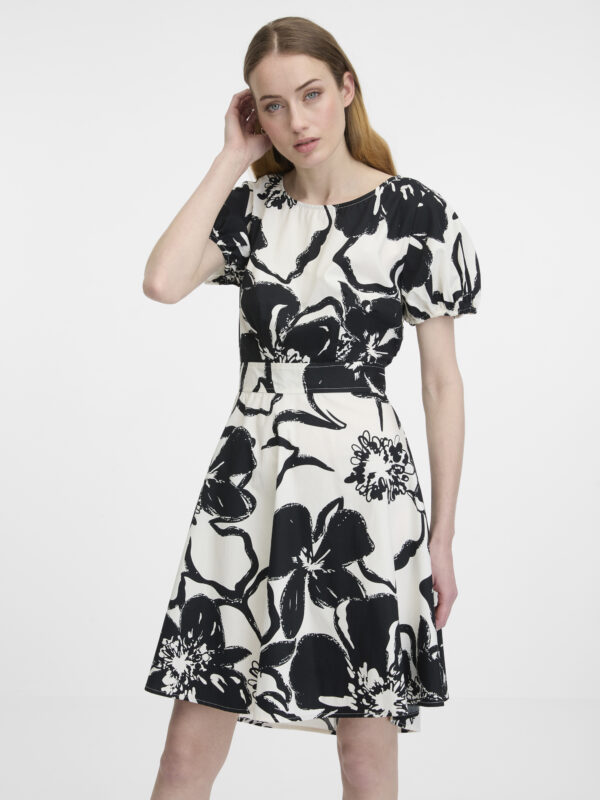 Orsay Black Women's Patterned Dress - Women's
