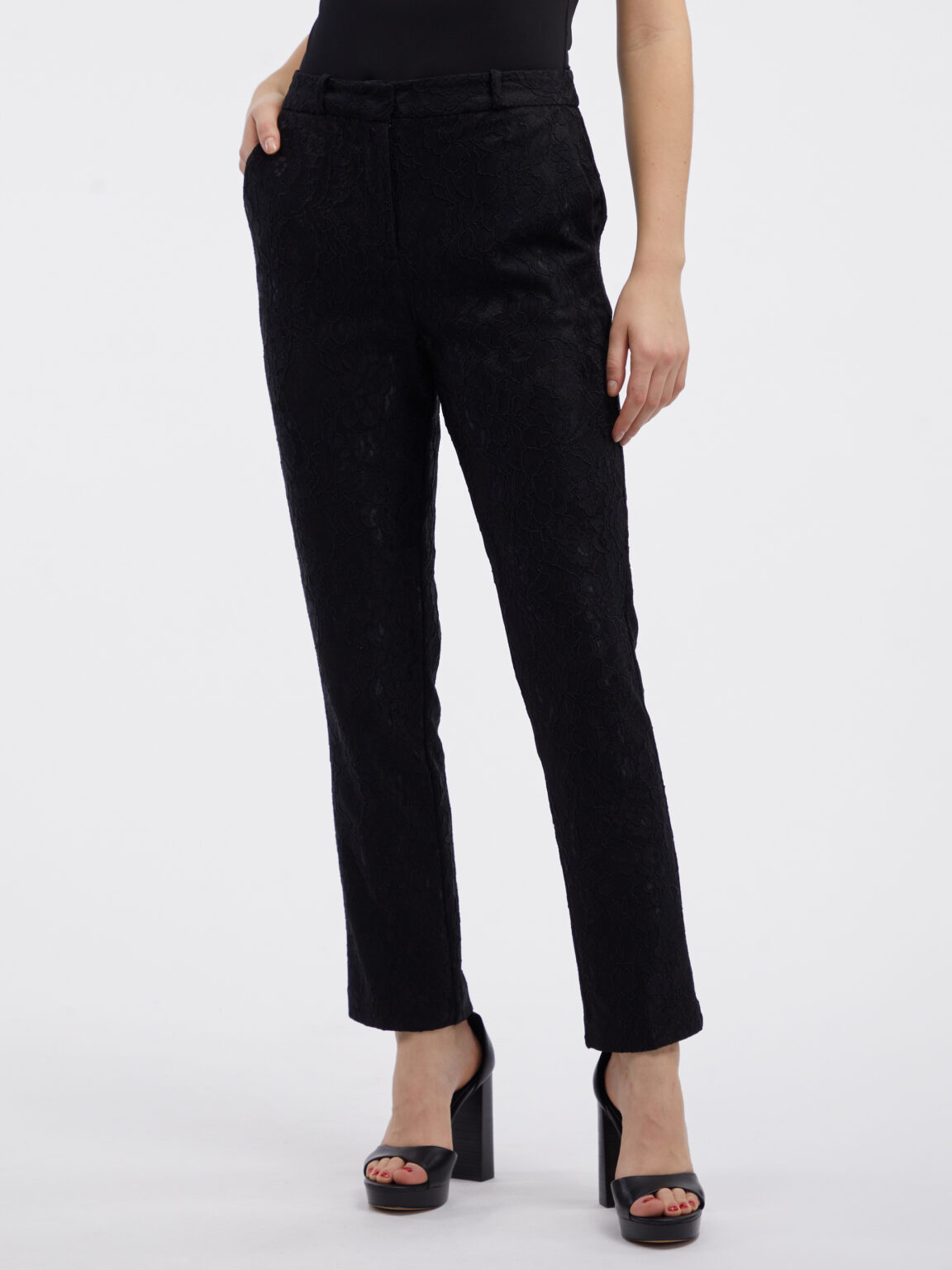 Orsay Black Women's Trousers - Women's