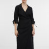 Orsay Black Women's Wrap Dress - Women's