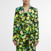Orsay Black & Yellow Women's Patterned Blazer - Women's