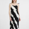 Orsay Black and white women's dress - Women's