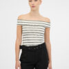 Orsay Black and white women's short-sleeved t-shirt - Women's