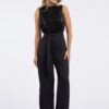 Orsay Black women's jumpsuit with sequins - Women