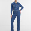 Orsay Blue Denim Overall - Women
