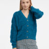 Orsay Blue Ladies Cardigan - Ladies