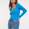 Orsay Blue Womens T-Shirt - Women