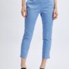 Orsay Blue Women's Three-Quarter Dot Pants - Women