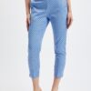 Orsay Blue polka dot shortened trousers - Ladies