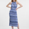 Orsay Blue women's patterned dress - Women's