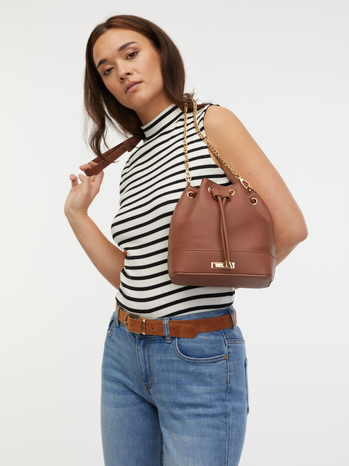 Orsay Brown Ladies Handbag - Women