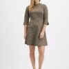 Orsay Brown Ladies Patterned Dress - Women