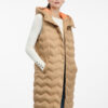 Orsay Brown Ladies Quilted Vest - Women