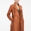 Orsay Brown Ladies Trench Coat - Women