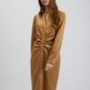 Orsay Brown Women's Suede Sheath Dress - Women