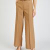 Orsay Brown Women's Wide Pants with Belt - Women