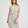 Orsay Cream Women Patterned Dress with Belt - Women