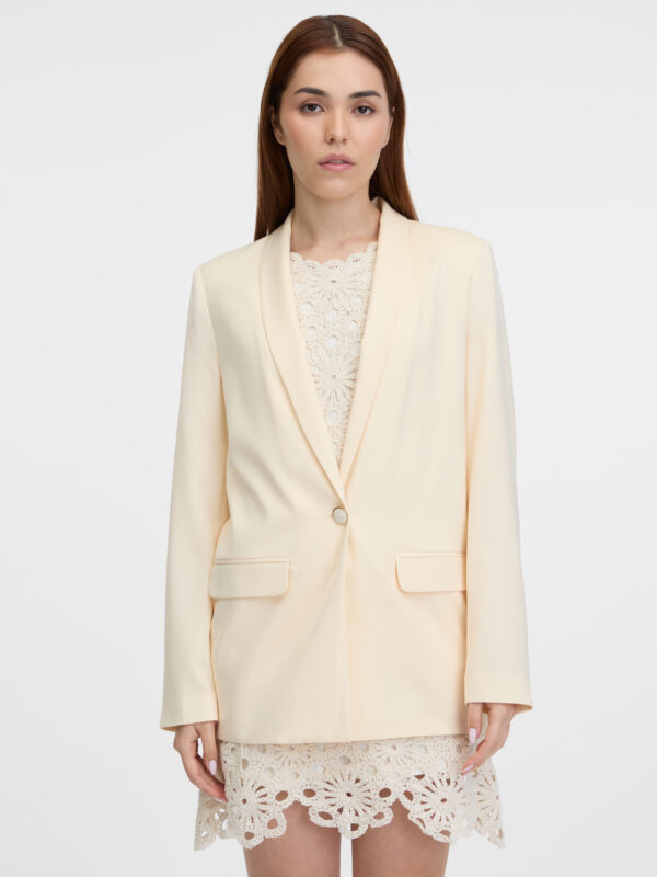 Orsay Cream Women's Blazer - Women's