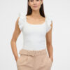 Orsay Cream women's short-sleeved T-shirt - Women's