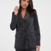 Orsay Dark Grey Women's Oversize Blazer - Women's