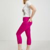 Orsay Dark Pink Ladies Shortened Pants - Women