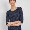 Orsay Dark blue Women Patterned T-Shirt - Women