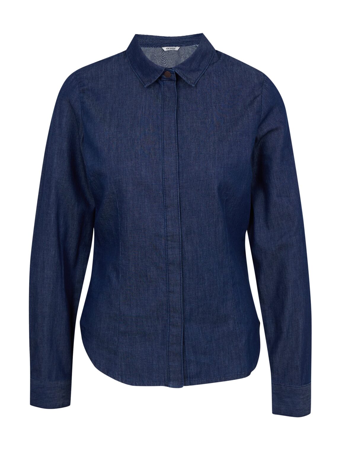 Orsay Dark blue denim shirt - Women