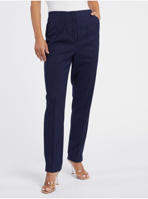 Orsay Dark blue ladies striped trousers - Women Orsay Dark blue ladies striped trousers - Women
