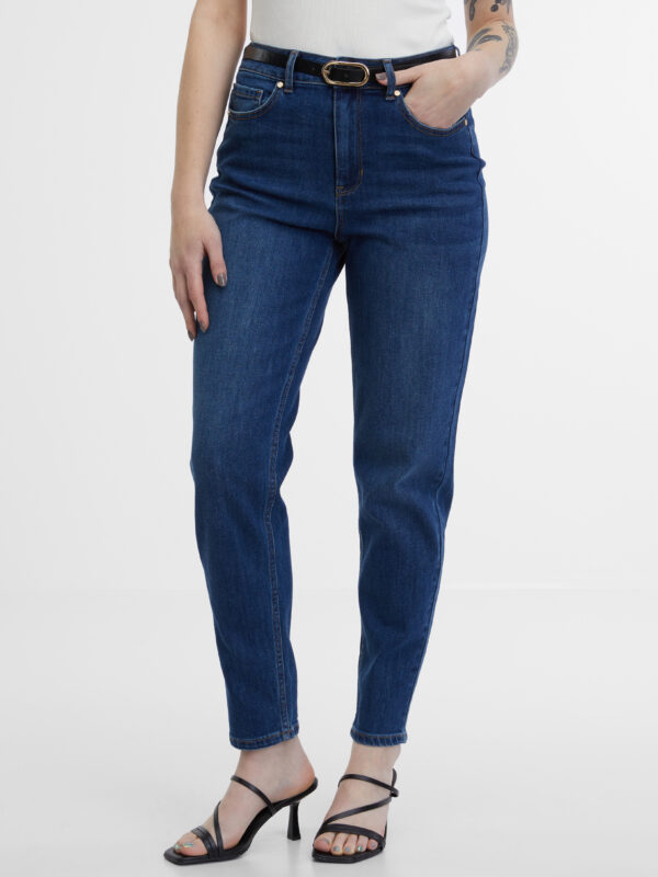 Orsay Dark blue women's mom jeans - Women's