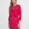 Orsay Dark pink Ladies Cropped Cardigan - Women
