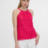 Orsay Dark pink női csipke tank top - női