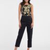 Orsay Gold-Black Women's Floral Jumpsuit - Women