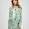 Orsay Green Ladies Patterned Jacket - Women
