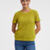 Orsay Green Women Patterned Knitted T-Shirt - Women