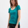 Orsay Green Womens Basic T-Shirt - Women