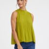 Orsay Green Women's Ribbed Blouse - Women