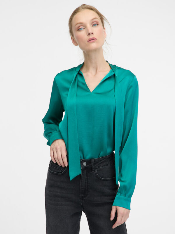 Orsay Green women's blouse - Women's