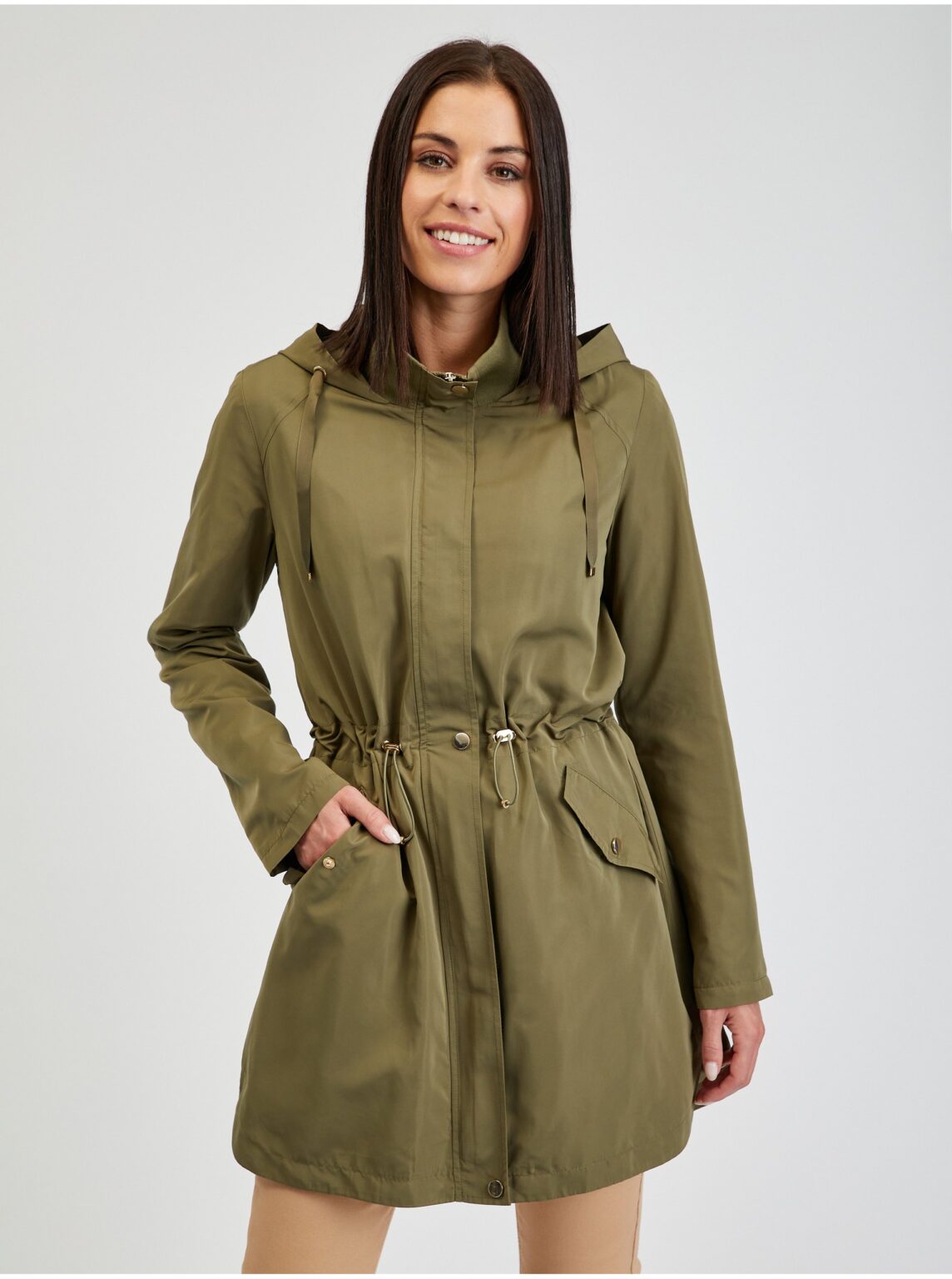 Orsay Khaki Ladies Parka Patrice - Women