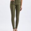 Orsay Khaki Womens Skinny Fit Pants - Women