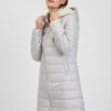 Orsay Light Blue Ladies Winter Quilted Coat - Women