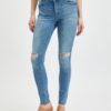 Orsay Light Blue Womens Skinny Fit Jeans - Women