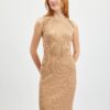 Orsay Light Brown Ladies Sweater Dress - Women